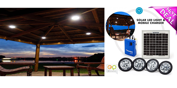 ILLUMINAZIONE AUTOMATICA LED PER GAZEBO